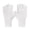 B White, variant on UDIYO Half Fingers Gloves Super Soft Breathable Stretchy Friendly to Skin Ultra-Thin Block UV Spandex Summer Sunscreen Semi-Finger Riding Gloves Nail Supplies
