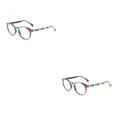 thumbnail image 1 of Sonducket Gafas redondas ligeras y de moda para mujer, para lucir gafas negras de arcoíris, montura de cristal IS031C9 IS031C9 2Conjunto, 1 of 6