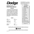thumbnail image 2 of Detroit Iron OEM 1972 Dodge Car Body Shop Manual, 2 of 2