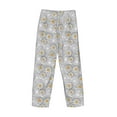 thumbnail image 6 of Balery Daisies Flowers print Men's Pajama Pants,Ultra Lightweight Pjs,Lounge Pant-Medium, 6 of 9