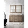thumbnail image 2 of James Martin Vanities 157-V60d-Fenc Bristol 60" Free Standing Double Basin Hardwood Vanity, 2 of 7