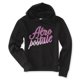 thumbnail image 2 of Aeropostale - Sudadera con capucha para mujer, color negro, pequeño Aeropostale  Sudadera, 2 of 2