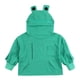 thumbnail image 3 of Gibobby Sudaderas largas con capucha Niños bolsillo 3D niño pequeño bebé con grandes niños cremallera dibujos animados niñas pulóver con capucha niñas To(Verde, 6-7 Años), 3 of 5