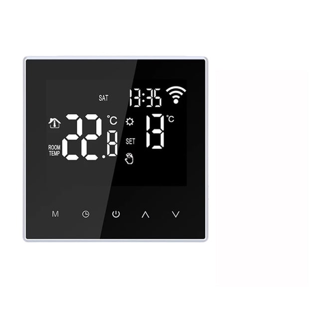 Smart Temperature Controller Gas Boiler Room Floor Heating Wifi Thermostat Works ,Install Easy