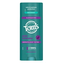 Toms Deodorant Stick Wild Lavender Aluminum-Free 3.25 Ounce (Pack of 3)