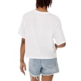 thumbnail image 5 of Women's Gameday Couture White Buffalo Bulls Claim To Fame Boxy Cropped T-Shirt, 5 of 5