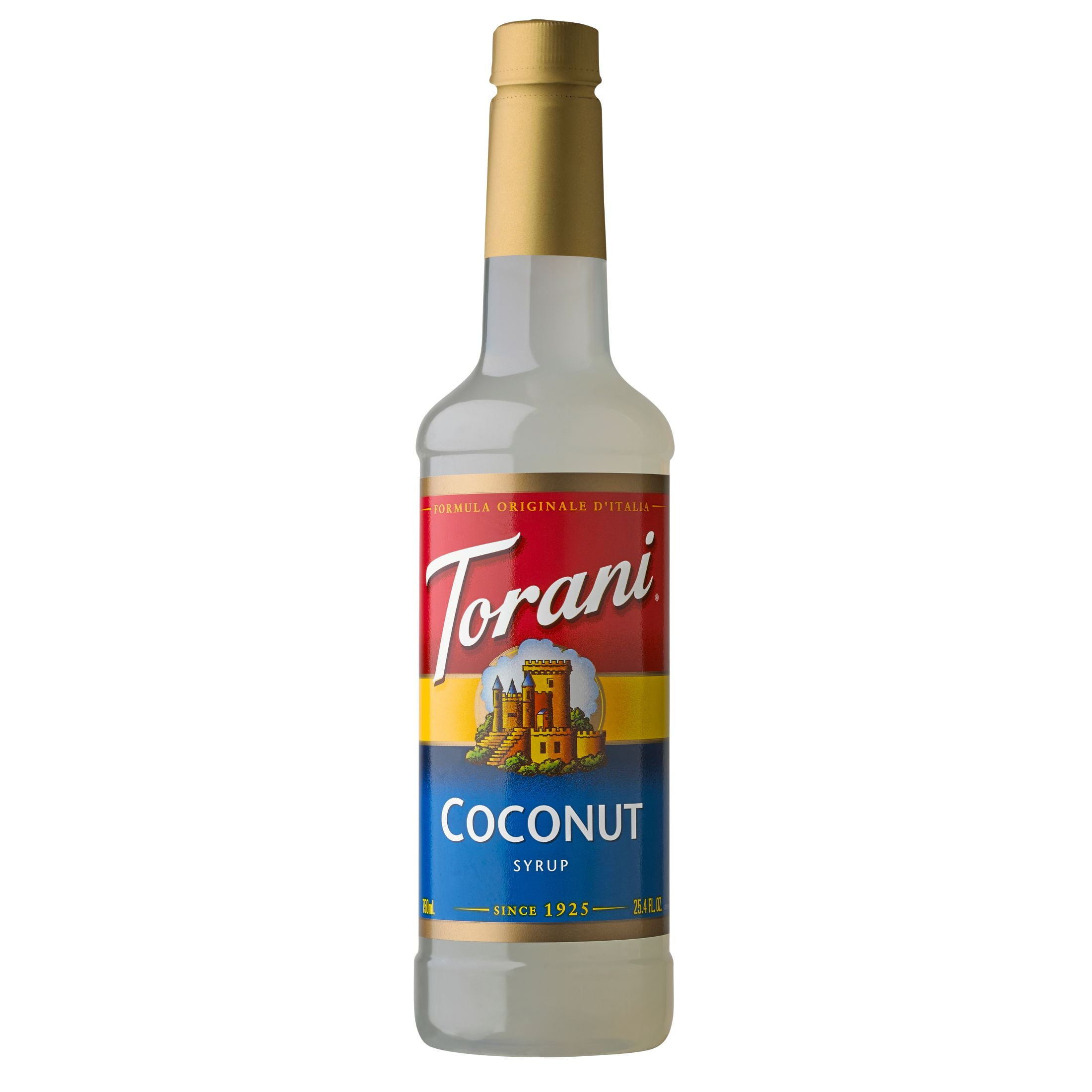 (4 pack) Torani Coconut Flavored Syrup, 25.4 fl oz