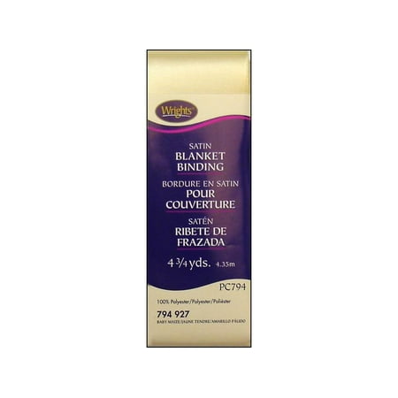 UPC: 0070659199462 | Wrights Polyester Maize Blanket Binding 4.75 Yd.
