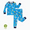 Blue Game, variant on PatPat Pajamas Sets Viscose from Bamboo Toddler Boys Snug Fit Pjs Kids Short Sleeve Graphic Top & Pants Breathable Sleepwear 2-6T