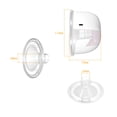 thumbnail image 3 of Extractor de leche YOUHA YH-7006 Extractor de leche eléctrico portátil con manos libres Extractor de leche invisible silencioso 3 modos 9 niveles de succión 150 ml Gran capacidad con bolsa de transpor, 3 of 8