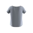 thumbnail image 3 of T-shirt en jersey à Manches Courtes pour Femmes, Confortable, Mode et Stylé, avec Encolure Carrée et Liens Contrastants, 3 of 5