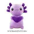 thumbnail image 2 of Gqtwoy Cute Salamander Plush Doll, Soft Stuffed Animal Toy, Birthday Gifts, Cozy Decorative Doll, Ideal Gift for Animal Lovers, 11.8in, 2 of 6