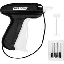 Perco Tagging Gun for Clothing Kit with Extra Needles & Barbs - Easy to Use Tagging Gun Kit for Retail, Garage Sales, Thrift Stores, Warehouse and Yard Sale Labeling and Pricing (Tag Gun Mini Kit)