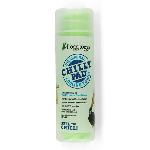 Frogg Toggs Chilly Pad Cooling Towel | HiVis Lime Green | One Size