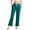 BLUE GREEN, variant on Womens Pajama Pants, Soft Lounge Sleep Pants with Pockets Long Modal Pj Bottoms (LIGHT GREY MEL., M)