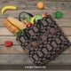 thumbnail image 5 of Fotbe Retro Floral Bolsa Tote con Estampado para Mujer, Bolsos con Cremallera, Bolsa de Hombro Casual de Gran Capacidad con Bolsillos Internos, 5 of 7