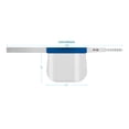 thumbnail image 3 of IMAGEWORKS – Protective Face Shield, plastic light-weight defense layer for protection from sneezes, debris, chemical hazards, splash guard. Child Size is 7.5” High x 8.75” Wide - Pack of 50, 3 of 6