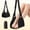 130#Black, variant on Travel Foot Rest Hammock, Adjustable Airplane Footrest With Foldable Design And Comfortable Support, Portable Leg Rest Sling for Flights Car Rides Office Work And Long Trips