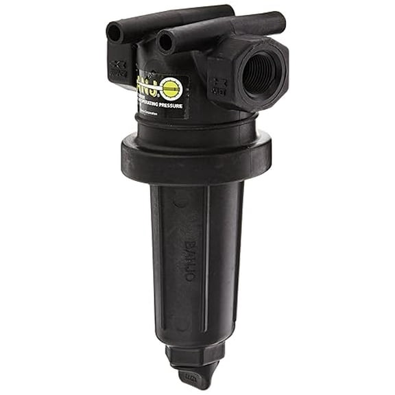 Barndoor Ag Banjo LST075-80 Polypropylene T-Strainer, 80 Mesh, 3/4" NPT Female