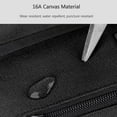thumbnail image 6 of DEXIMRO Tool Bag Roll Up,Heavt Duty Tool Organizer Portable Tool Storage Bags Waterproof Oxford Cloth-Zipper Pouch for Men Mechanic, Electricians, Repairman, Black, 6 of 9