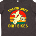 thumbnail image 4 of Inktastic This Kid Loves Dirt Bikes Motocross Boys Toddler T-Shirt, 4 of 5