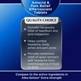 thumbnail image 2 of Quality Choice, Extra Strength Effervescent Antacid & Pain Relief Tablets, Relief from Acid Indigestion, Upset Stomach, Heartburn, 24 Tablets - 2 Pack, 2 of 6
