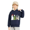 thumbnail image 6 of Frostluinai Halloween s Kids Graphic Hoodies 2-7Y Long Sleeve Ghosts Sweatshirts Cute Fall Pullover Tops Warm Fall Winter Hoodies, 6 of 6