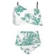 thumbnail image 4 of Traje de Baño para las Mujeres Traje de Baño Dividido de Eslinga, Trajes de Baño de Torso Largo para las Mujeres, 4 of 5