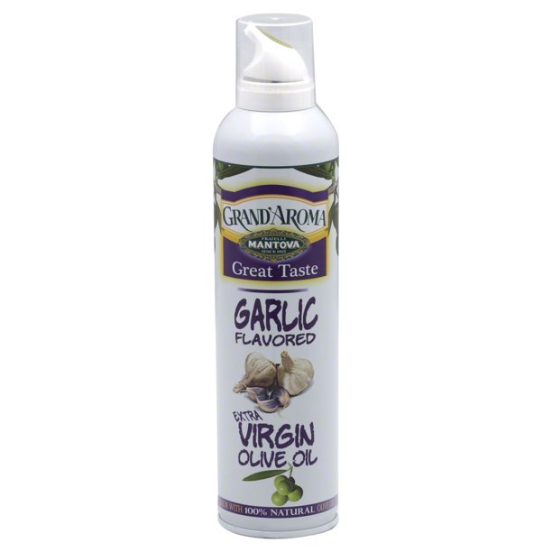 Mantova Extra Virgin Olive Oil Spray, Garlic 8.0 OZ Pack of 6 - Walmart.ca