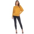 thumbnail image 4 of White Mark Women's Banded Dolman Top, 4 of 6