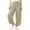 #079-Khaki, variant on ICHUANYI Baggy Pants for Women Oversized Wide Leg Barrel Pants with Pockets Casual Drawstring High Waisted Harem Pant