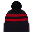 thumbnail image 2 of Men's New Era  Navy Team USA Cuffed Knit Hat with Pom, 2 of 3