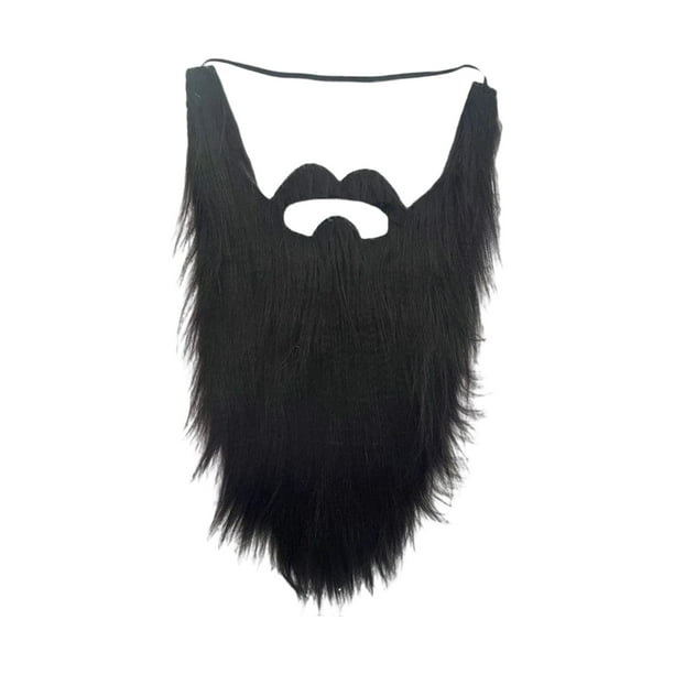 Disfraz de , disfraz de Halloween, pelo facial para Negro Yuyangstore Barba larga