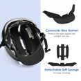 thumbnail image 3 of Adult Bike Helmet Adjustable Cycling Helmet Bike Helmet for Adult, Commuter, with Removable Visor, L, 3 of 7