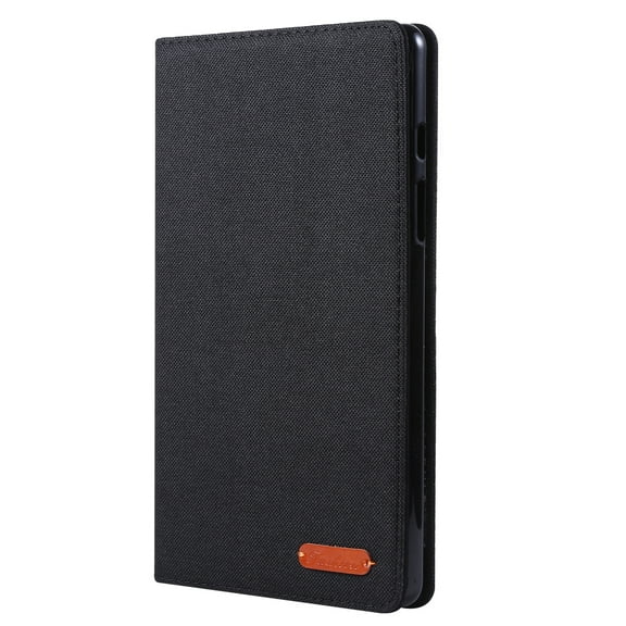 For Galaxy Tab A8.0  T290 / T295  Cloth Teature Horizontal Flip PU Leather Case with with Holder &