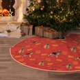 thumbnail image 6 of Kdxio German Shepherd Dog Print Christmas Tree Skirt Christmas Xmas Tree Skirts Mat for New Year Holiday Christmas Party Decorations-48", 6 of 7