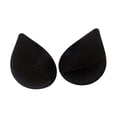 thumbnail image 3 of 2 almohadillas para sujetador, relleno extraíble para realzar el busto, ideales para usar con ropa interior. Negro, 3 of 9