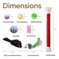 thumbnail image 3 of Set interactivo Cat Toys YULOYI, 34 paquetes, para gatos de interior, 3 of 8