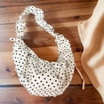 thumbnail image 3 of Bolso Elegante para Mujer JShteea con lunares a Juego para Viajes al Aire Libre blanco, 3 of 5