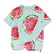 thumbnail image 5 of Sakmal Clothes For Kids Cute Graphic 3-14y Crew Neck Short Sleeve Childrens Tops On Sale, 5 of 5