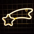 thumbnail image 3 of 1 unidad de luz de neón LED decorativa de pared para interiores, sala de estar, bar y decoración navideña. blanco cálido, 3 of 9