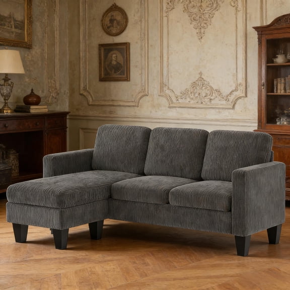 Conversation Sectional Sofa,Nordic Style Sofa,L Shaped Couch