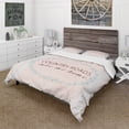 thumbnail image 3 of Designart 'Farmhouse Florals XX' Farmhouse Duvet Cover Set, 3 of 4