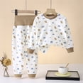 thumbnail image 6 of UAYOTSE Baby Boys Girls Cartoon Pajama Set Toddler 3 6 12 18 Months 2T 3T 4T 5T 6T fit Pjs Soft Breathable Long Sleeve Jammies Size 18-24 Months, 6 of 7
