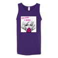 thumbnail image 2 of Marilyn Monroe Being Normal is Boring | Mens Famous People Graphic Tank Top, Purple, 3XL, 2 of 4