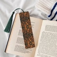 thumbnail image 4 of Kdxio Daisies Print Metal Tassel Bookmarks,Perfect Gift for Art Lovers and Bookworms Metal Bookmarks for Women, 4 of 8