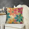 thumbnail image 2 of YINGXI Flower Pillow Covers, with Double Sided Throw Sofa Cushion Cover Square 20x20in, 2 of 5