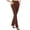 Brown, variant on Wide Leg Sweatpants Women Womens Dressy Pants Yoga Work Pants High Waisted Office Boot Leg Pants Casual Stretch Slack with Pocket Womens Casual Wide Leg Pants S-75 Dark Gray M