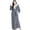 Dark Gray, variant on AOOCHASLIY Bath Robes for Women Clearance Plush Robes Winter Warm Nightgown Couple Bathrobe House Robes Long Robes Autumn Nightgown