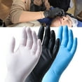 thumbnail image 5 of Nitrile-Vinyl Blend Exam Gloves,100 Powder Free,Latex Free & Rubber Free,Single Use Non-Sterile Protective Gloves for Medical Use, Cooking,Cleaning by TWSOUL, 5 of 10